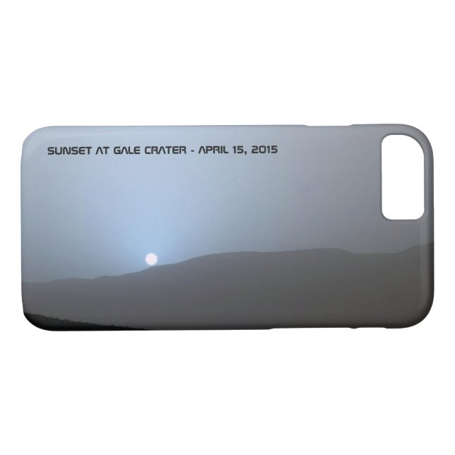 Blue Martian Sunset Case-Mate iPhone Case (Back (Horizontal))