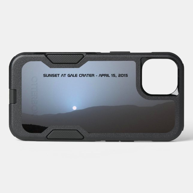 Blue Martian Sunset Otterbox iPhone Case (Back Horizontal)