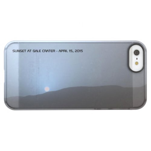 Blue Martian Sunset Permafrost iPhone SE55s Case