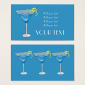 Blue Martini (Front & Back)