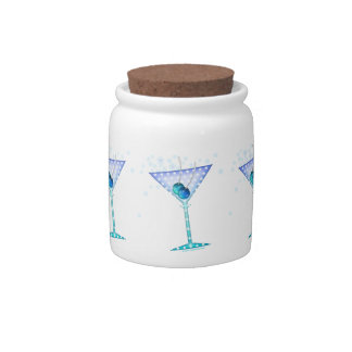 BLUE MARTINI CANDY - COCKTAIL - SNACK JAR
