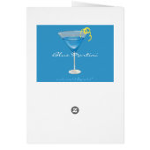 Blue Martini Cards (Back)