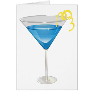 Blue Martini Cards
