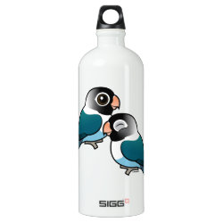 Blue Masked Lovebirds Adorable Pair SIGG Traveller Water Bottle (0.6L)