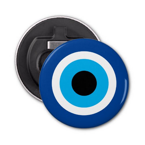 Blue Mati Evil Eye luck or protection symbol charm Bottle Opener