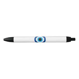 Blue Mati Evil Eye luck symbol writing pens