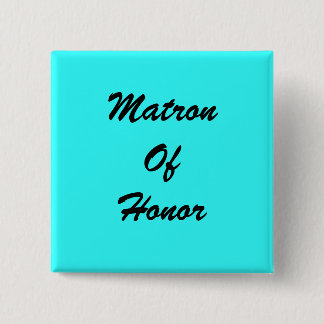 Blue Matron Of Honor PIn