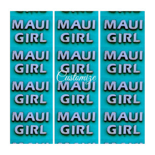 Blue Maui Girl Thunder_Cove Triptych