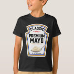 Blue Mayonnaise Diy Halloween Costume Mayo Condime T-Shirt