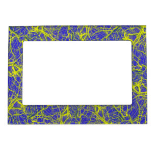 Blue Maze Magnetic Photo Frame