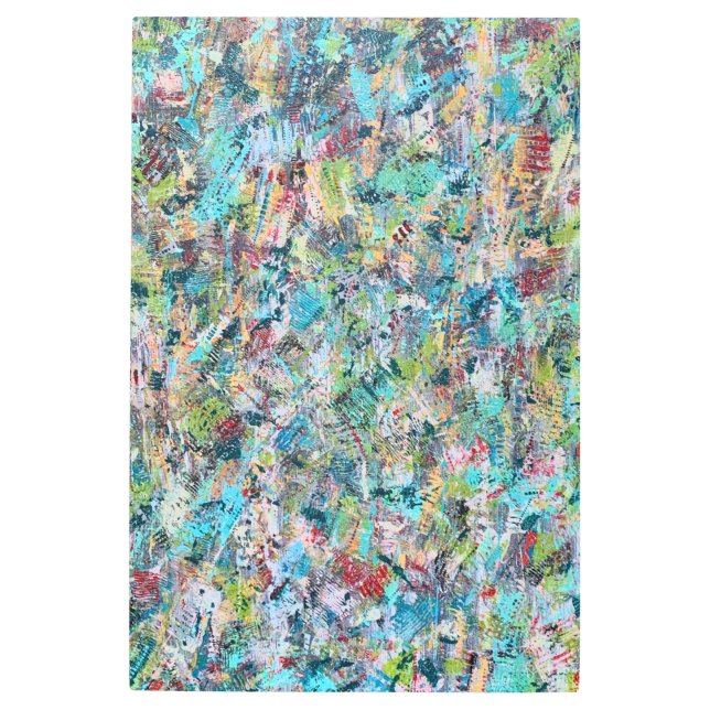 Blue Meadow 24 x 36 Metal Wall Art (Front)