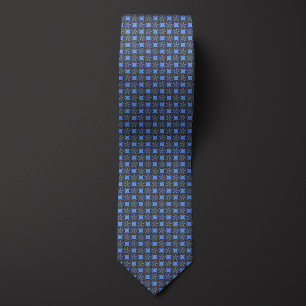Blue Mechanics Hubcap Neck Tie