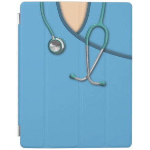 Blue Medical Scrubs iPad Smart Cover