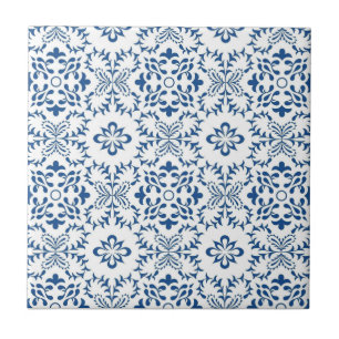 Blue Mediterranean  Ceramic Tile