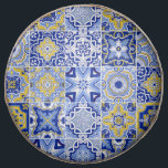 Blue Mediterranean Tile & Citrus Wedding Chocolate Covered Oreo<br><div class="desc">Indulge in the delectable charm of our "Blue Mediterranean Tile & Citrus Wedding Chocolate Covered Oreo" – a sweet delight that encapsulates the allure of the Mediterranean and the zestful energy of citrus fruits. Each handcrafted Chocolate Covered Oreo features a delicate blue tile pattern reminiscent of the coastal landscapes of...</div>