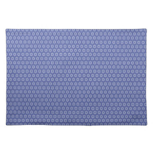 Blue Mediterranean Tile Cotton Placemat