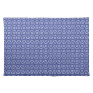 Blue Mediterranean Tile Cotton Placemat