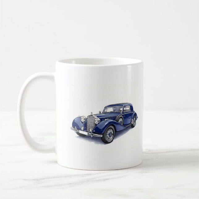 Blue Mercedes, Collection by Natasha Us Coffee Mug (Left)