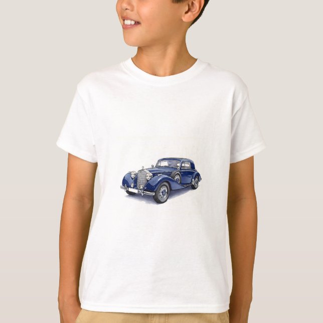 Blue Mercedes, Collection by Natasha Us T-Shirt (Front)