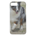 Blue Merle Australian Shepherd iPhone 8/7 Case