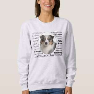 Blue Merle Australian Shepherd Sweatshirt