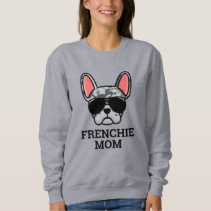 Blue Merle French Bulldog Frenchie Dog Mom Sweatshirt