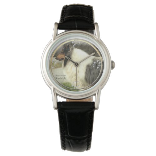 Blue Merle Rough Collie Gifts Watch