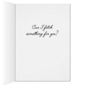 Blue Merle Sheltie Father's Day Card (Inside (Right))