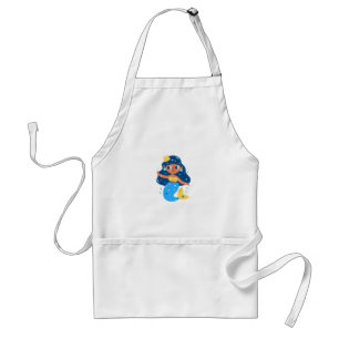 Blue mermaid adult apron