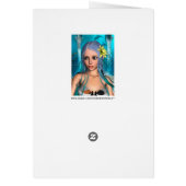Blue Mermaid Cards (Back)