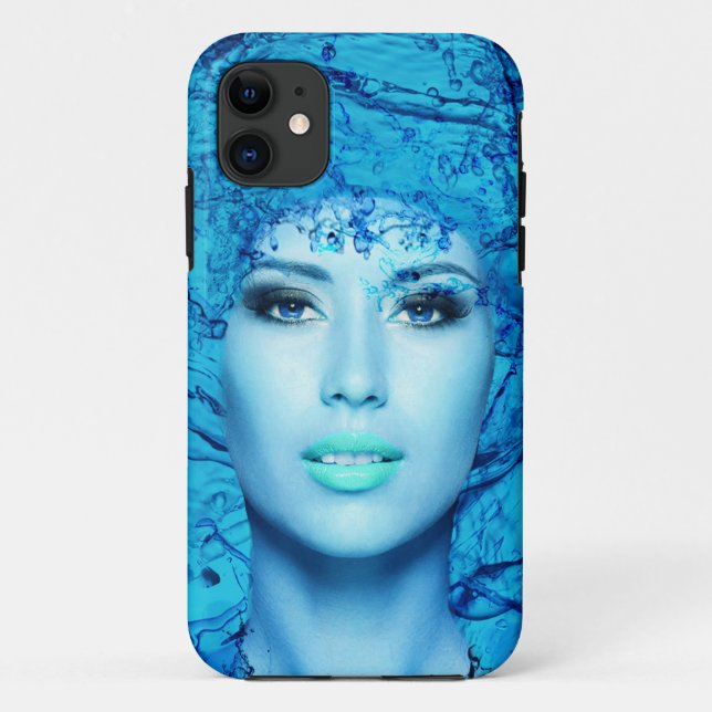 Blue Mermaid Case-Mate iPhone Case (Back)