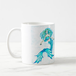 Blue Mermaid Coffee Mug