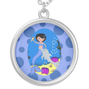 Blue Mermaid Necklace