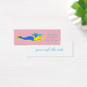 blue mermaid pointing (Desk)