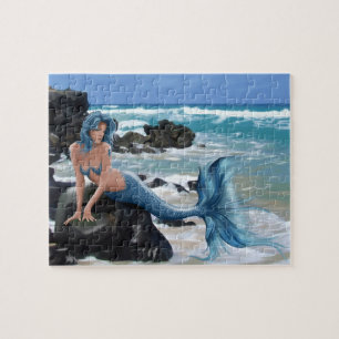 Blue Mermaid Puzzle