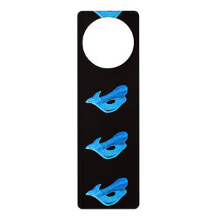 blue mermaids door hanger