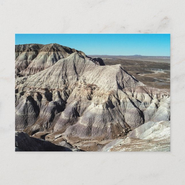 Blue Mesa Badlands, Petrified Forest National Park Postcard (Front)