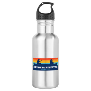 Blue Mesa Reservoir Colorado Canoe Stainless Steel Water Bottle