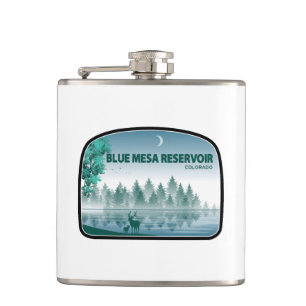 Blue Mesa Reservoir Colorado Deer Flask