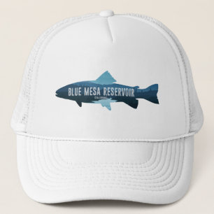 Blue Mesa Reservoir Colorado Fish Trucker Hat