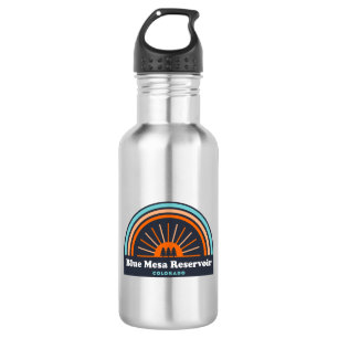 Blue Mesa Reservoir Colorado Rainbow Stainless Steel Water Bottle