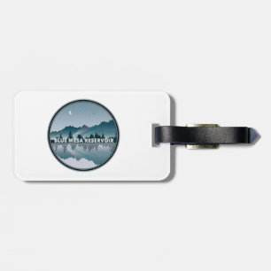 Blue Mesa Reservoir Colorado Reflection Luggage Tag