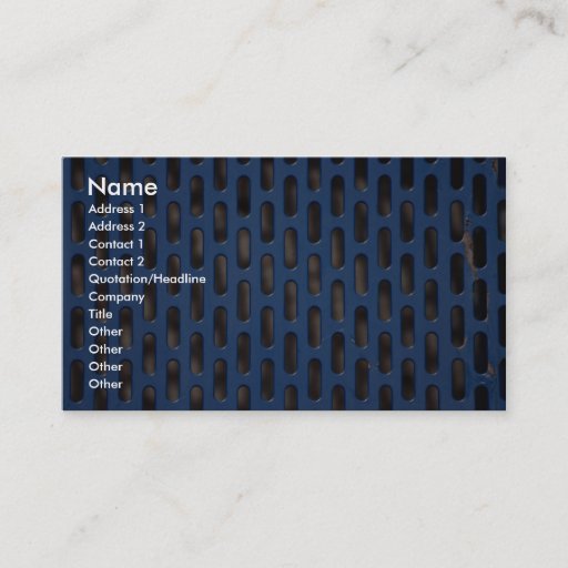 Customizable Blue mesh business card templates