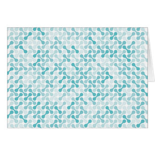 Blue metaball pattern cards