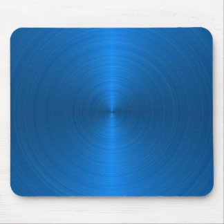 Blue Metallic Style Mouse Pad