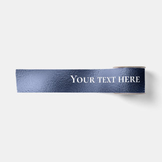 blue metallic texture celebrations satin ribbon