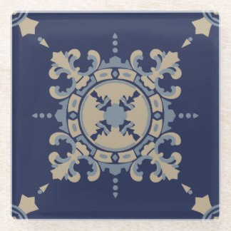 Blue Mexican design Coaster