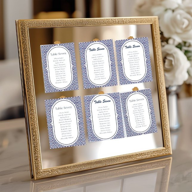 Blue Mexican Talavera Spanish Wedding Invitation (Creator Uploaded)