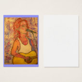 blue microphone songstress (Front & Back)