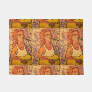 blue microphone songstress doormat